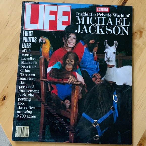 LIFE Magazine Other - Michael Jackson at Neverland Vintage LIFE Magazine June 1993